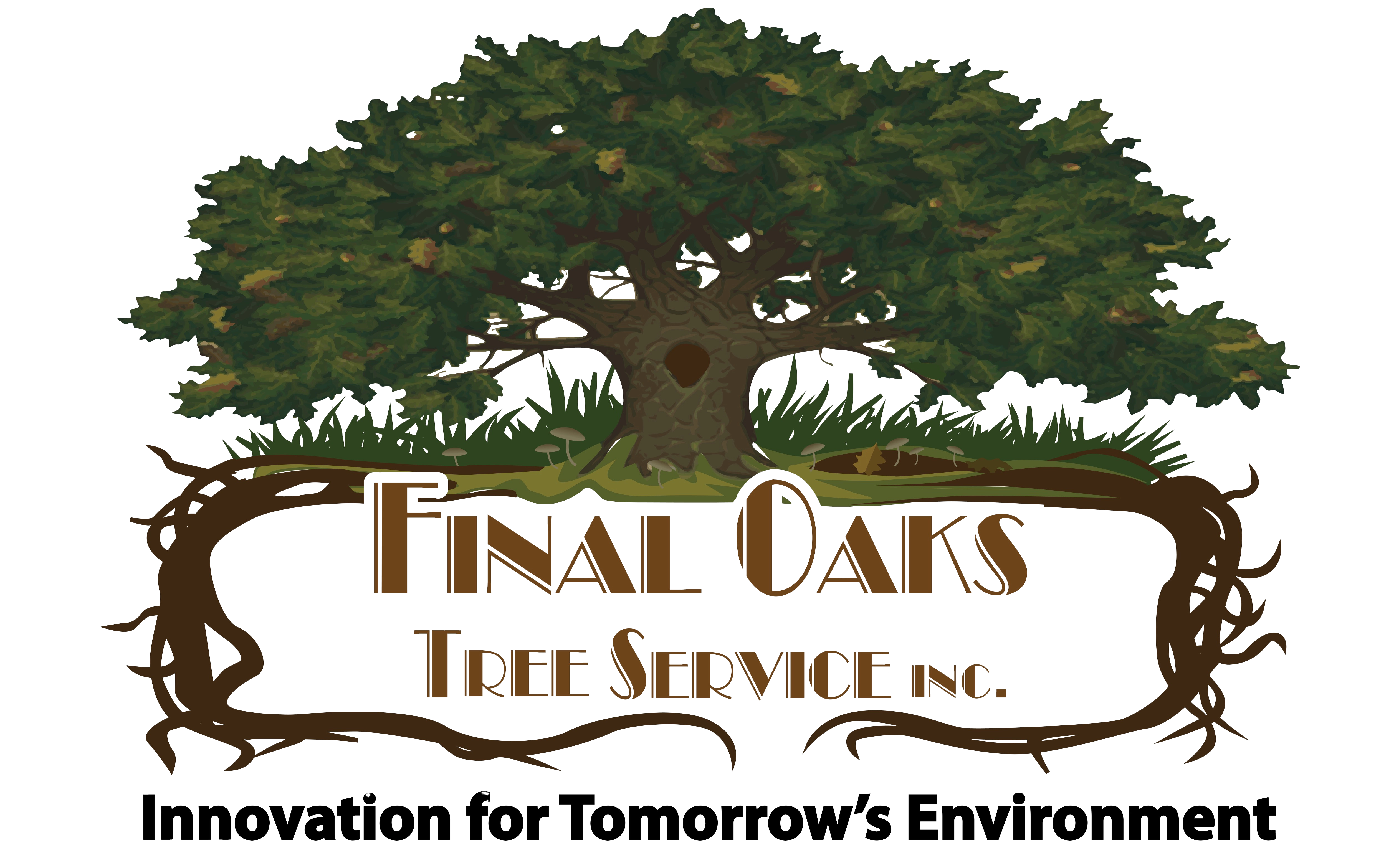 Final Oaks tree Service Logo