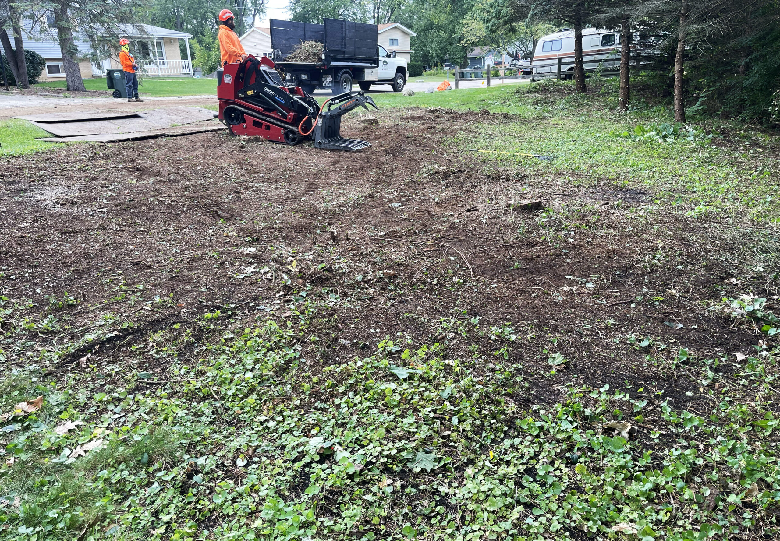 land clearing service lake bluff il