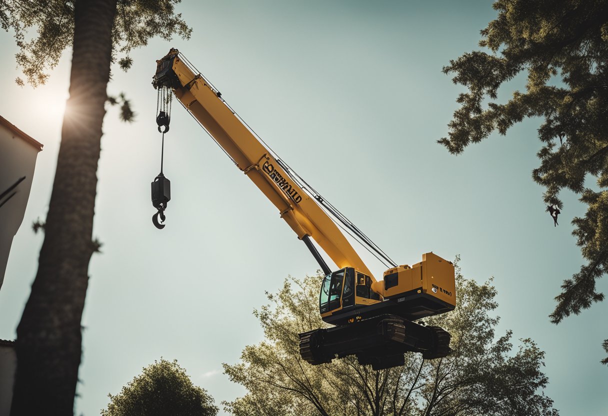 How Crane Tree Removal Minimizes Property Damage- Expert Techniques for Safe Extraction