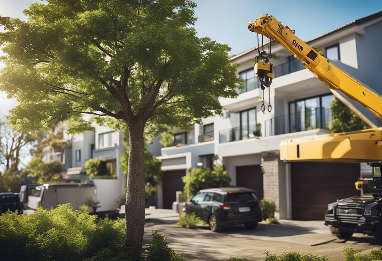 Safety precautions during crane tree removal: Essential measures for arborists and operators