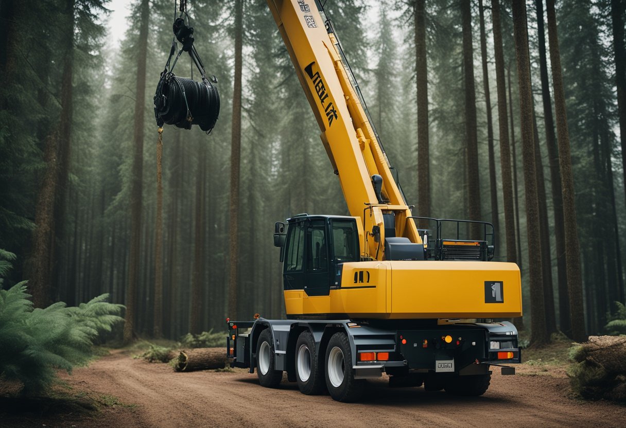 The benefits of using a crane for large tree removal