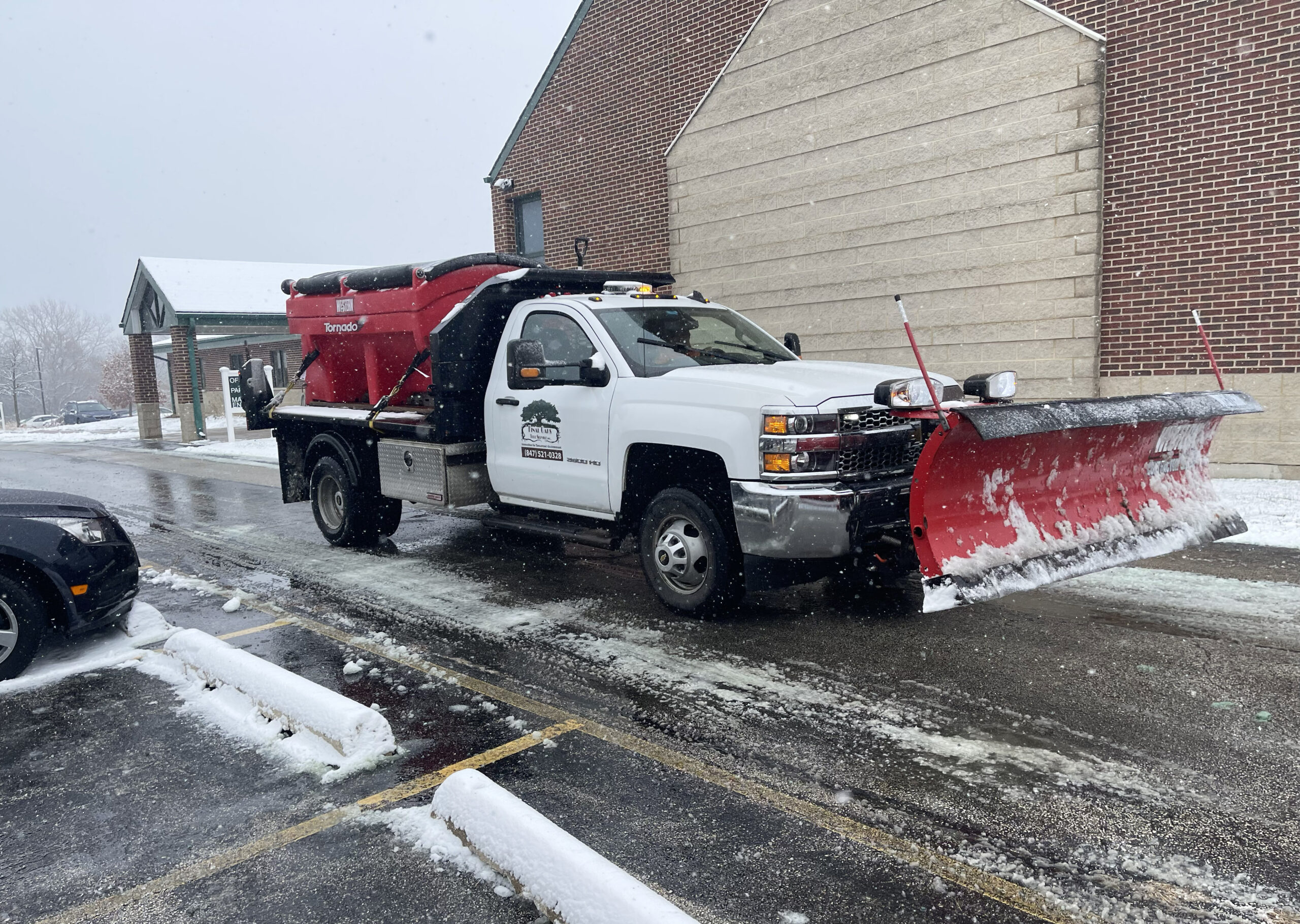 commercial snow removal lake bluff il